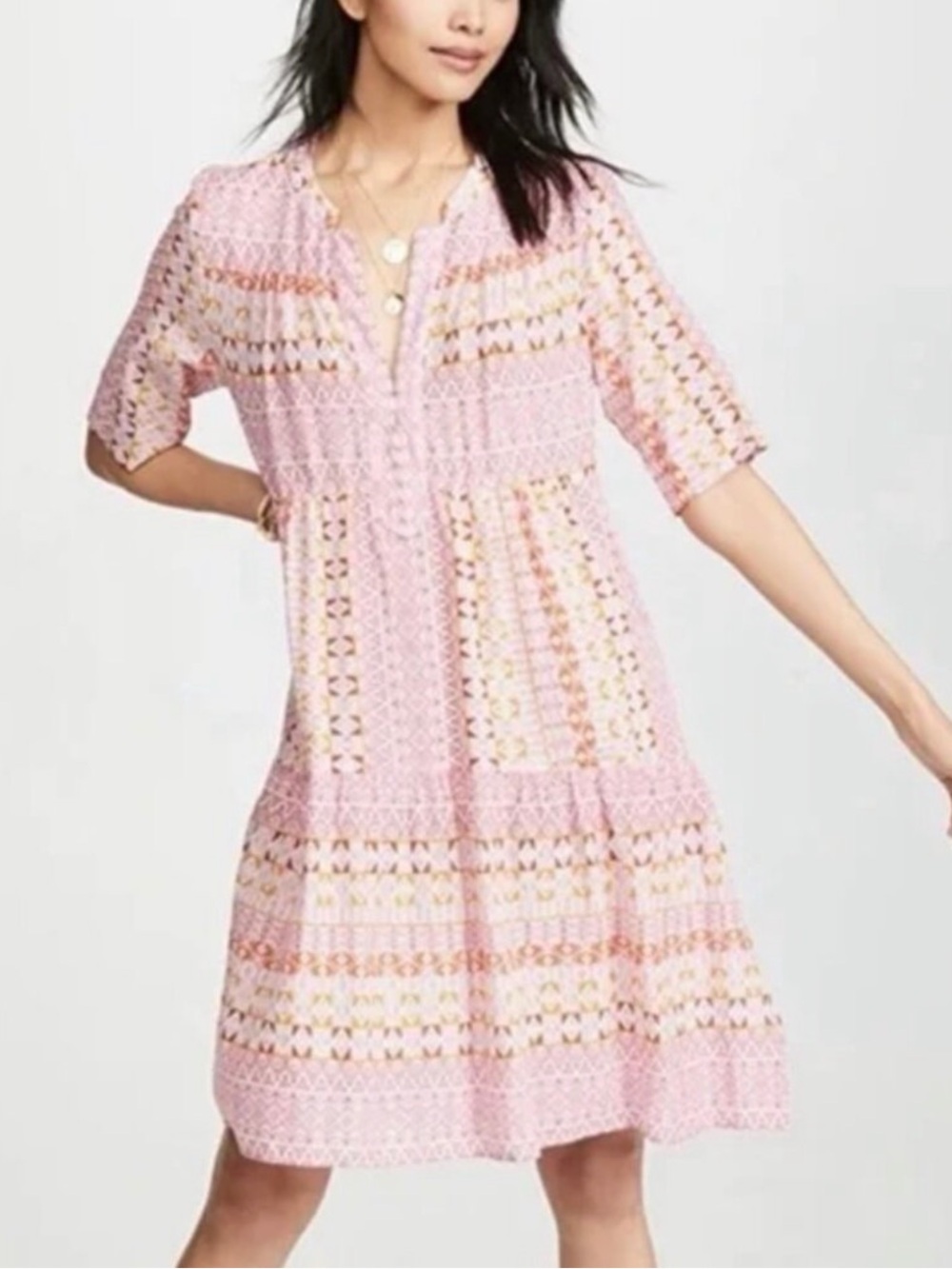 XiRENA Billie Dress Midi, Terra Rose, Size Medium